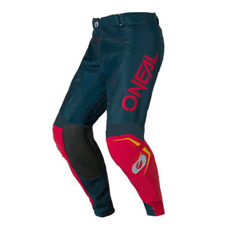 H027-1028 Pantaloni HARDWEAR SWIPE blu navy/rosso 28/44