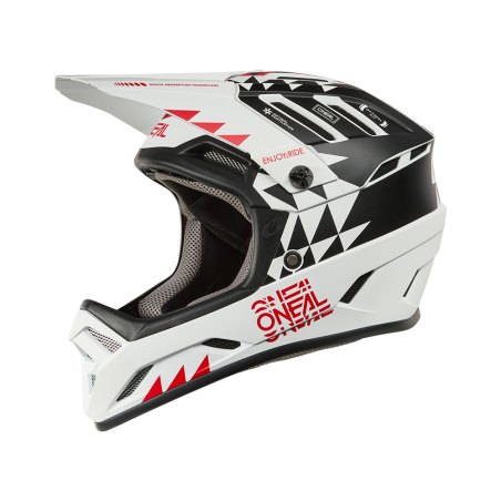 0500-061 Casco BACKFLIP KNOX bianco/nero XS (53/54 cm)