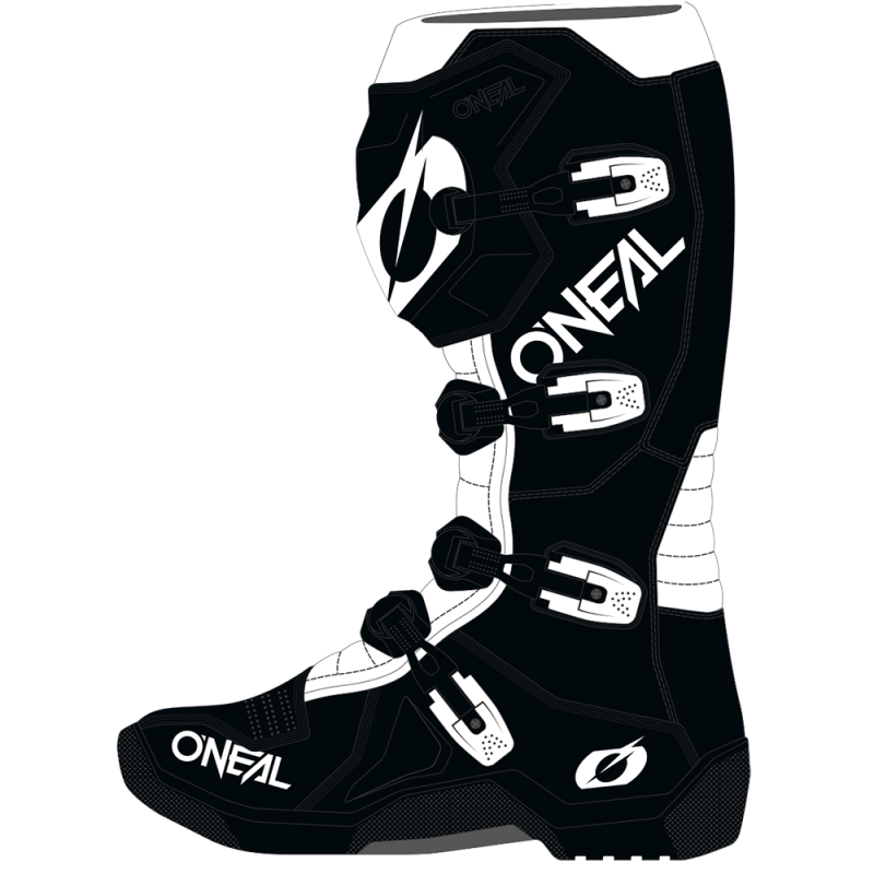 0314-0057 Stivali 3SRS MX nero/bianco 7/39