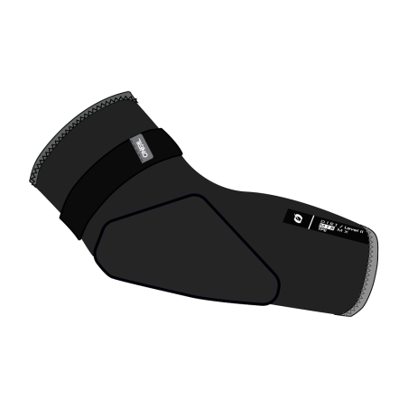 0253-022 DIRT Youth Elbow nero S/M