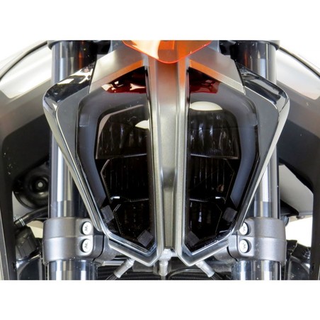Lente coprifaro full KTM 390 Duke 390 2017 2023