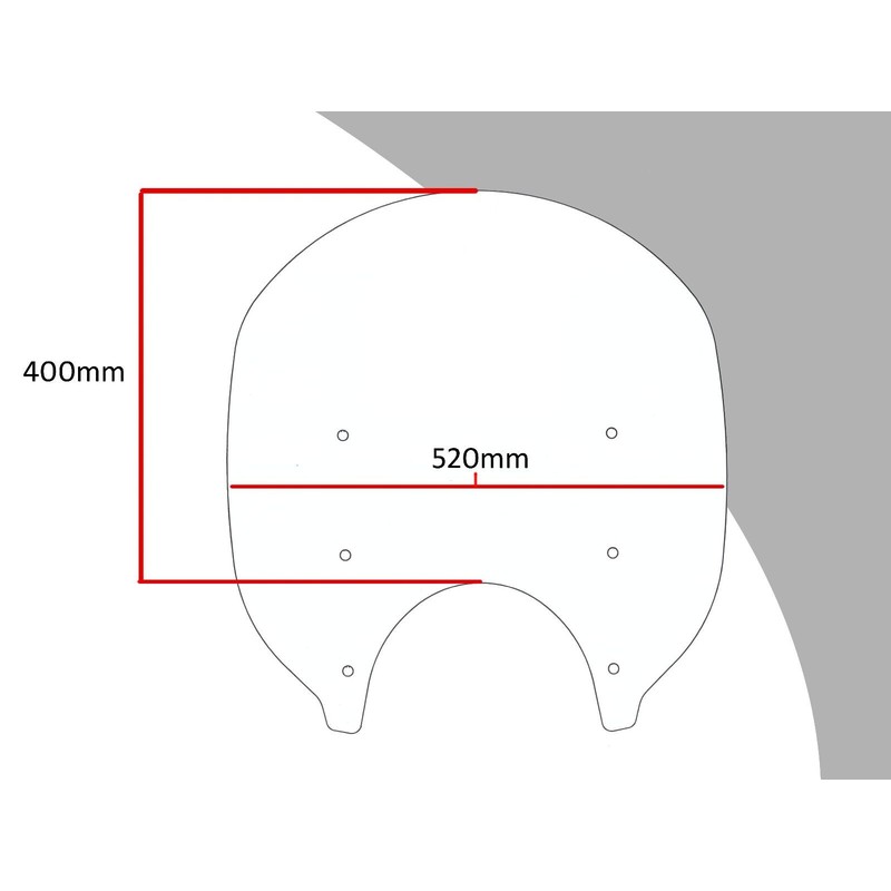 Cupolino Standard BMW R 18 1800 2021 2025