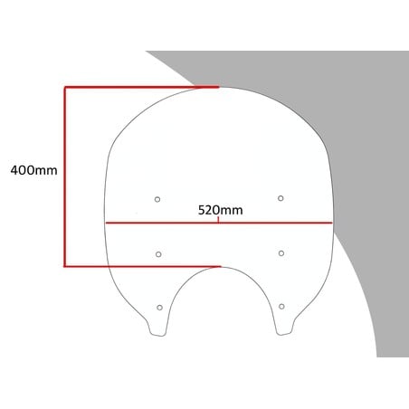 Cupolino Standard BMW R 18 1800 2021 2025