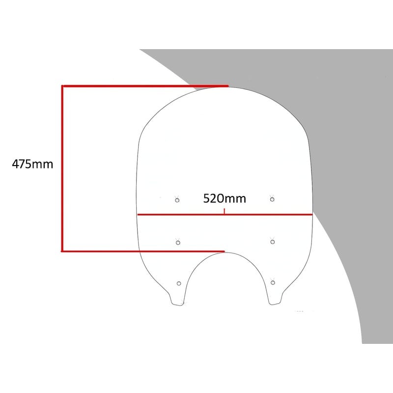 Cupolino Flip-Up BMW R 18 1800 2021 2025