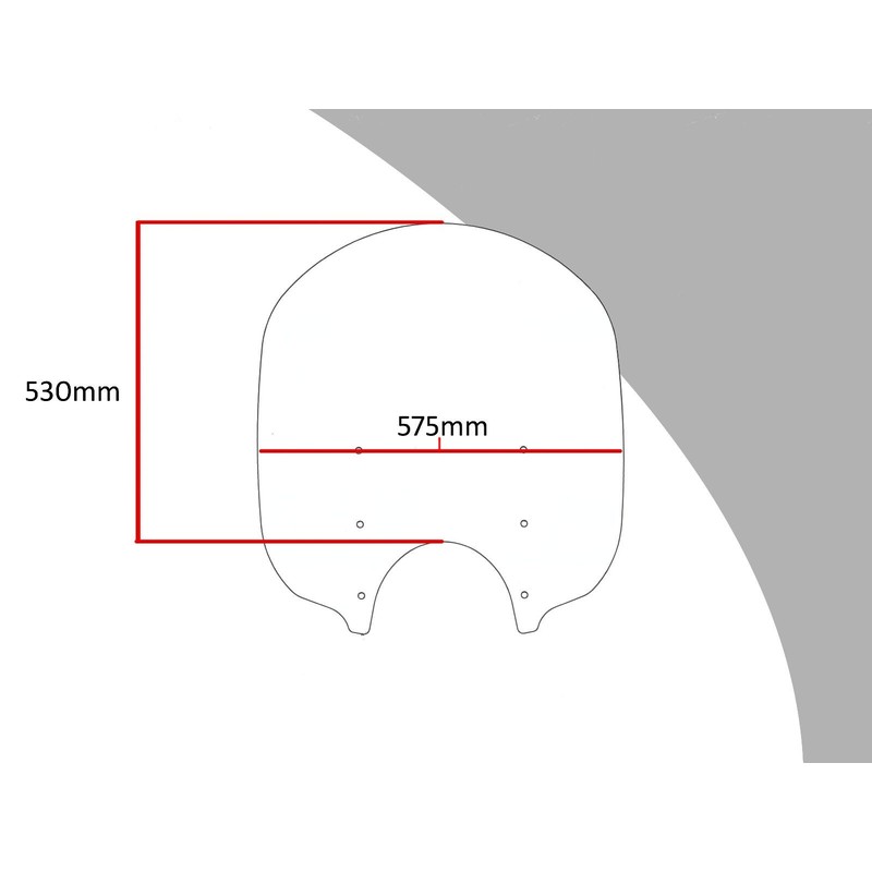 Cupolino Flip-Up + BMW R 18 1800 2021 2025