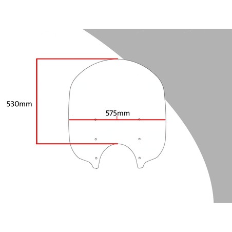 Cupolino Flip-Up + BMW R 18 1800 2021 2025