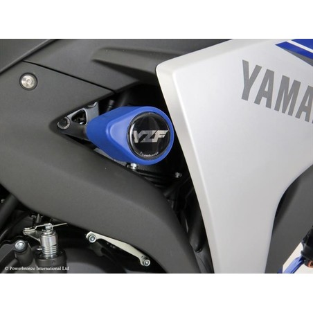 Tamponi telaio - coppia YAMAHA R3 300 2015 2017