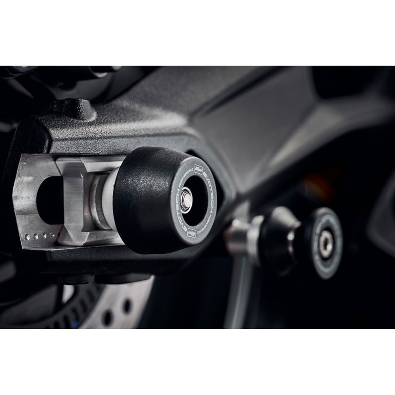 PRN011887-07 Protezioni Forcellone posteriore Triumph Street Triple 2007+ Evotech-performance