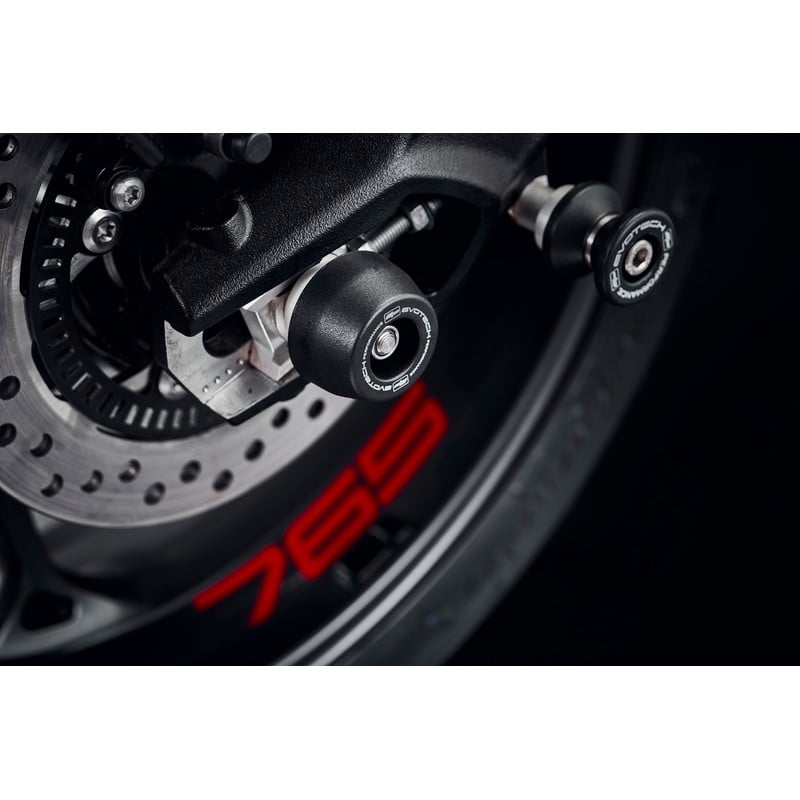PRN011887-07 Schwingenschutz hinten Triumph Street Triple 2007+ Evotech-performance