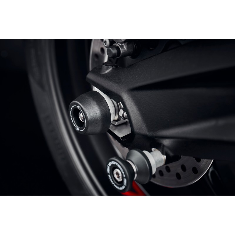 PRN011887-14 Protections arrière du bras oscillant Triumph Daytona MOTO2 765 2020+ Evotech-performan