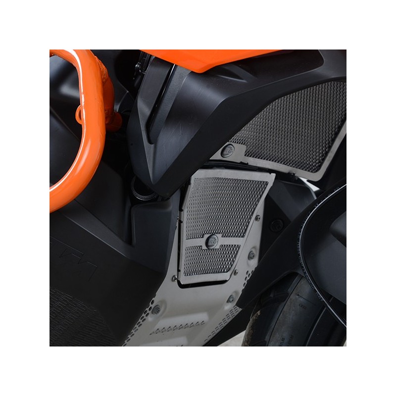 Griglia Protezione Collettori - finitura titanio HUSQVARNA Norden 901 Expedition 900 2022 2025