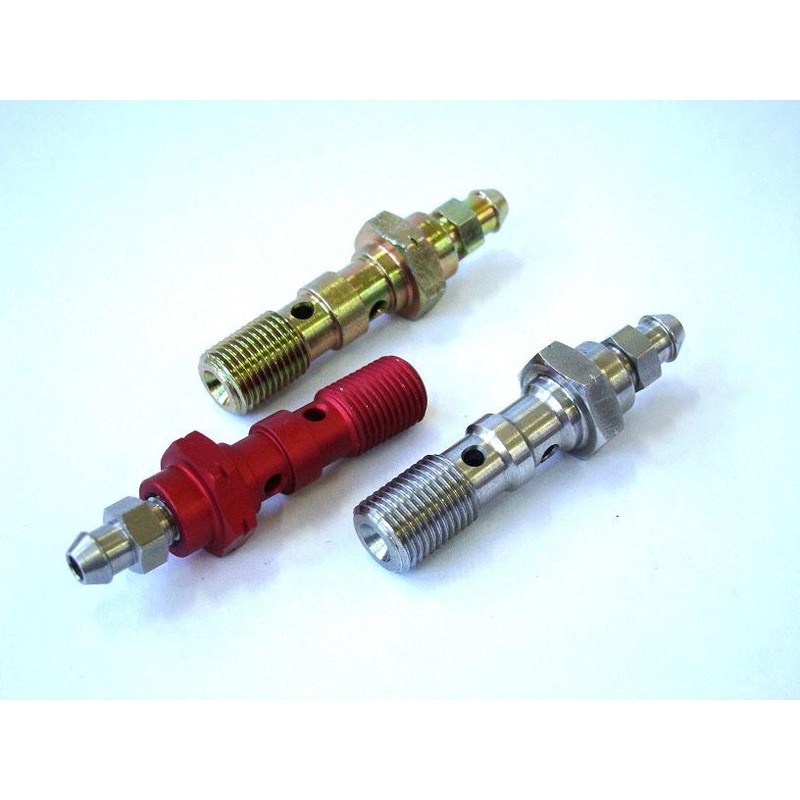 Viti Banjo con Spurgo Inox - Bullone occhiello doppio con spurgo UNIVERSALE