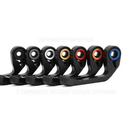 Specchio Bar-End - kit colore - rosso UNIVERSALE