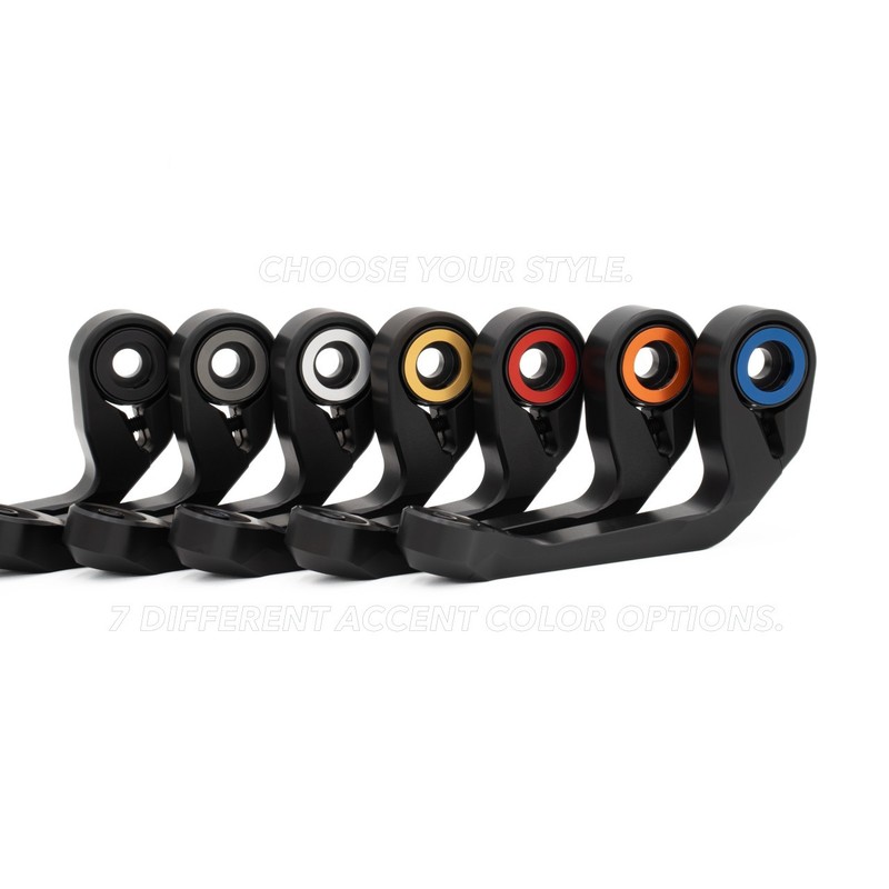 Specchio Bar-End - kit colore - argento UNIVERSALE