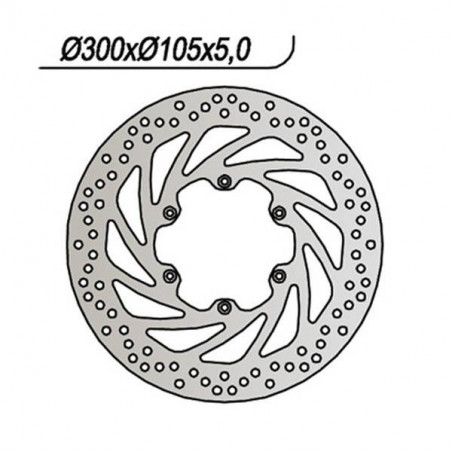 324-55800 - DISQUE DE FREIN NG 324 Aprilia ETX 350cc 1986-1992 -