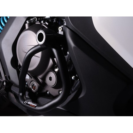 Barre Paramotore RDmoto - kit barre di protezione - nero - tampone trapezoidale CF Moto GT 650 650 2017 2023