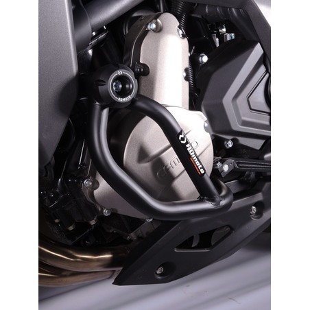 Barre Paramotore RDmoto - kit barre di protezione - nero - tampone trapezoidale CF Moto NK 650 650 2020 2023