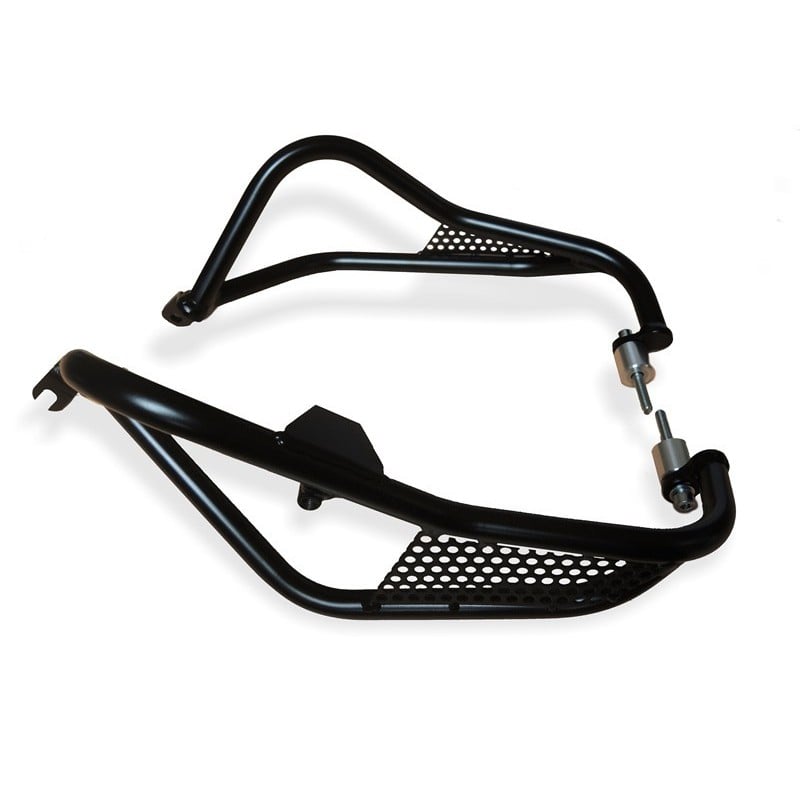 Barre Paramotore RDmoto - kit barre di protezione inferiore - nero HONDA Africa Twin CRF 1000 L ADV SP DCT 1000 2018 2020