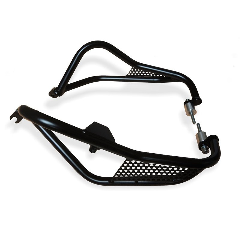 Barre Paramotore RDmoto - kit barre di protezione inferiore - argento HONDA Africa Twin CRF 1000 L ADV SP DCT 1000 2018 2020
