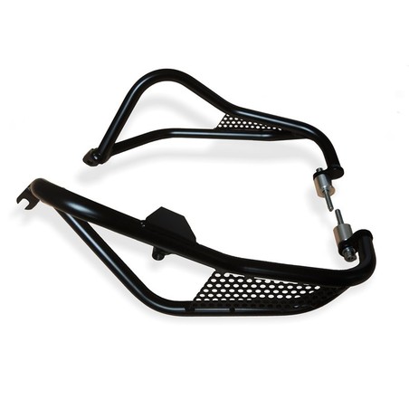 Barre Paramotore RDmoto - kit barre di protezione inferiore - argento HONDA Africa Twin CRF 1000 L ADV SP DCT 1000 2018 2020