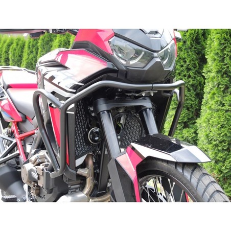 Barre Paramotore RDmoto - kit barre di protezione superiore - nero HONDA Africa Twin CRF 1100 L 1100 2020 2023