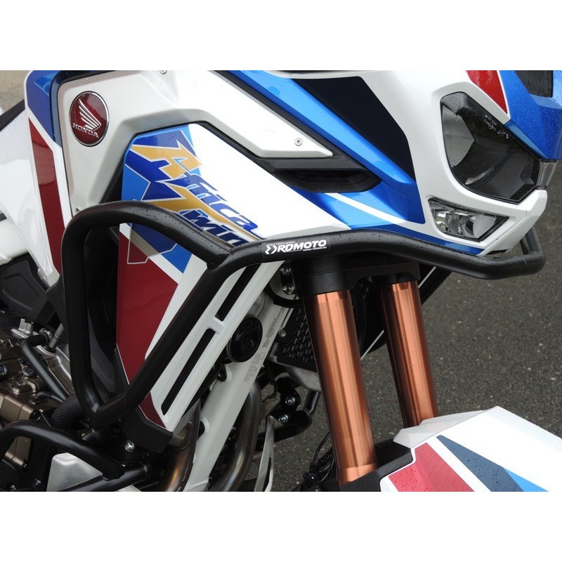 Barre Paramotore RDmoto - kit barre di protezione superiore - nero HONDA Africa Twin CRF 1100 L ADV SP 1100 2020 2023