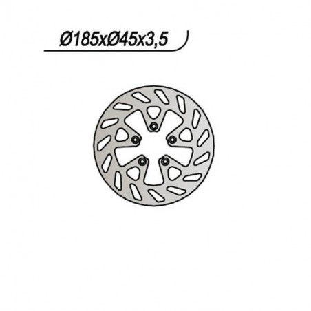 908-56060 - DISCO FRENO NG 908 Betamotor RR T 50cc 2008-2008 - 