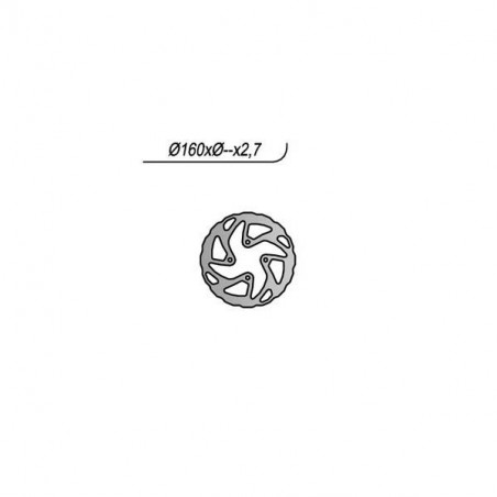 1152X-56081 - DISQUE DE FREIN NG 1152X Betamotor EVO 2T 125cc 2009-2011 -