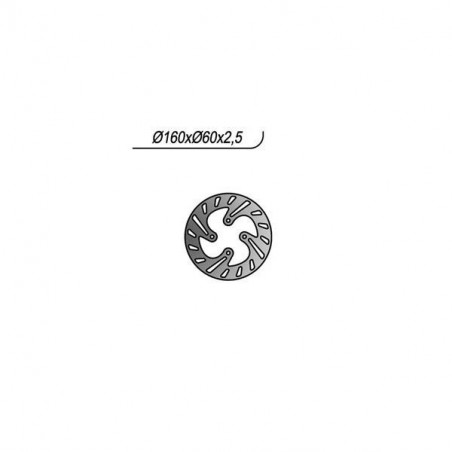 1152-56113 - DISCO FRENO NG 1152 Betamotor EVO 4T 250cc 2010-2011 - 