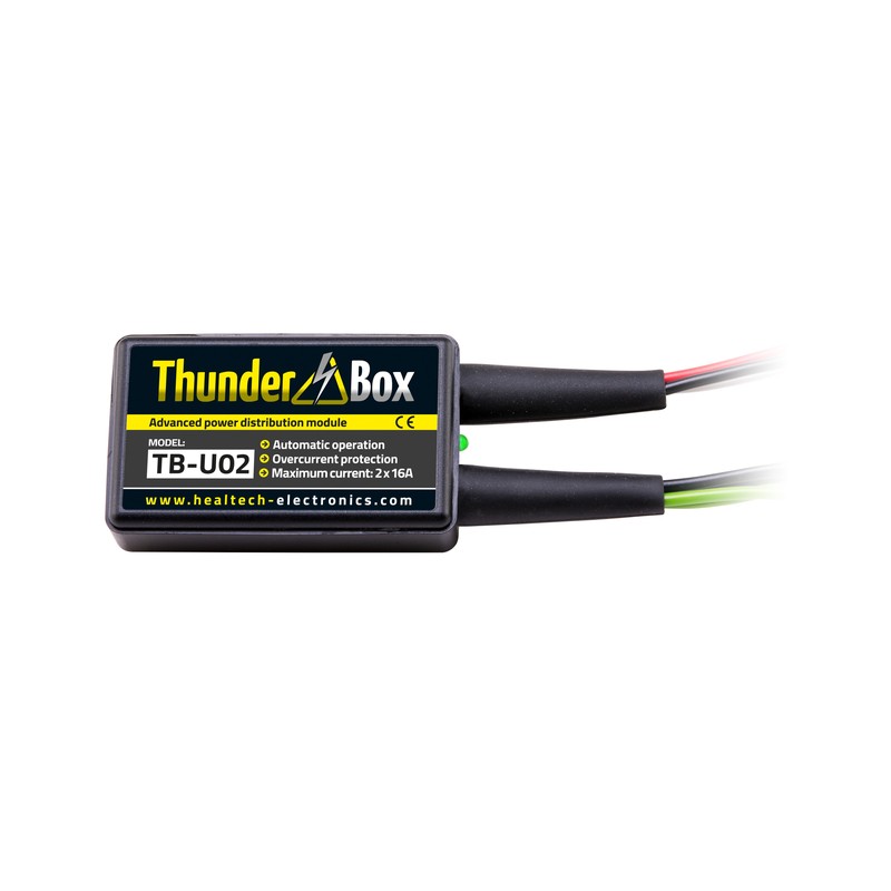 Thunder Box - Hub Alimentazione Accessori - 2 attacchi multipli (10 collegamenti accessori) x 16 Amp CF Moto NK 400 400 2020 202