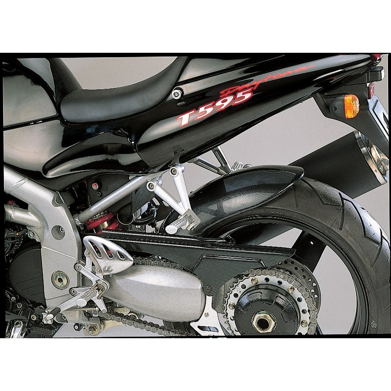 Parafango Posteriore in ABS - carbon look TRIUMPH Speed Triple T 509 900 1997 1998