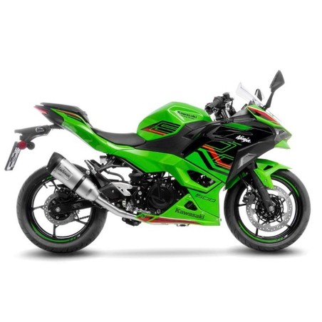 Scarico Completo Factory S - Inox - Corsa KAWASAKI Z 400 400 2018 2023