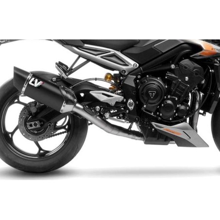 Scarico Completo LV-14 R Black Edition Corsa TRIUMPH Street Triple 765 R 765 2023 2024