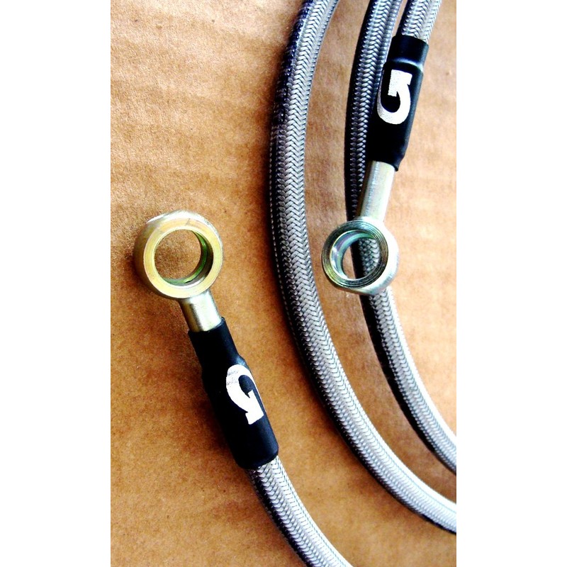 Tubi Freno diretti - NO ABS Acciaio/Acciaio blu CAGIVA Mito 125 EV 125 1994 2007