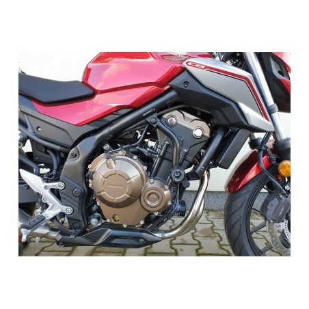 Tamponi telaio PH01 - coppia - nero HONDA CB 500 X 500 2018 2024