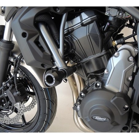 Tamponi telaio PH01 - coppia - nero KAWASAKI Z 650 650 2017 2023
