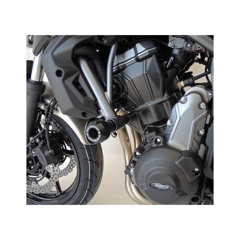 Tamponi telaio PH01 - coppia - bianco KAWASAKI Z 650 650 2017 2023