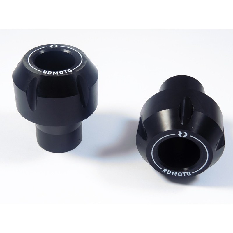 Tamponi plastica - Ricambio - coppia - nero UNIVERSALE