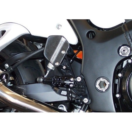 Pedane AS31GT - cambio rovesciato SUZUKI GSX R 1300 Hayabusa 1300 2008 2019