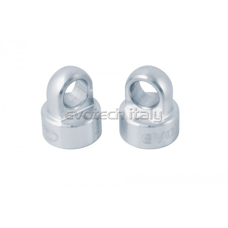 Tappi in alluminio con ganci per fissaggio cinghie