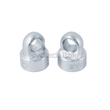 Tappi in alluminio con ganci per fissaggio cinghie