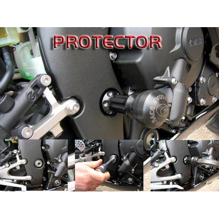 PROMO Protezione motore Yamaha R1 04-06 Black