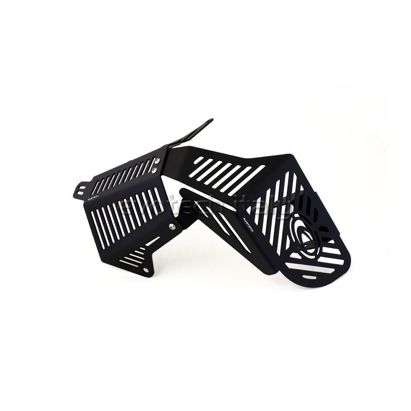 Protezione scarico Honda Africa Twin  Matt  black