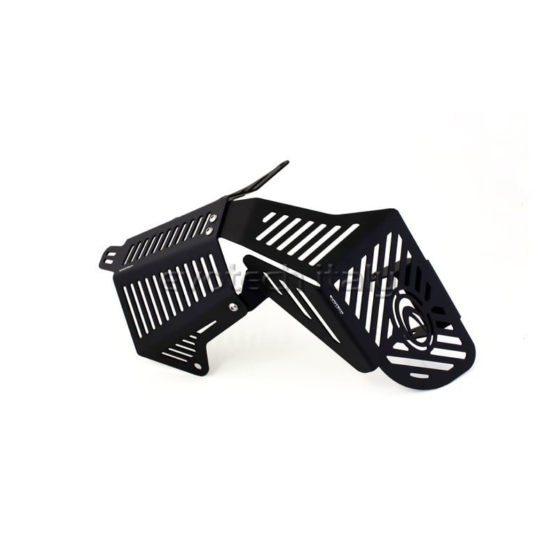 Protezione scarico Honda Africa Twin  Matt  black