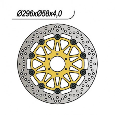 217-58500 - DISCO FRENO NG 217 Honda CBR RR 919cc 1994-1997 - 