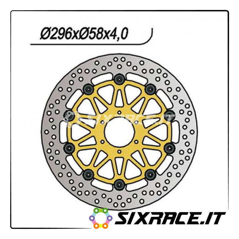 216-58526 - DISCO FRENO NG 216 Honda VTR F 1000cc 1997-2007 - 