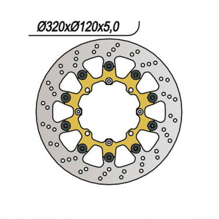 722-59209 - DISCO FRENO NG 722 Husqvarna SM R 511cc 2011-2013 - 