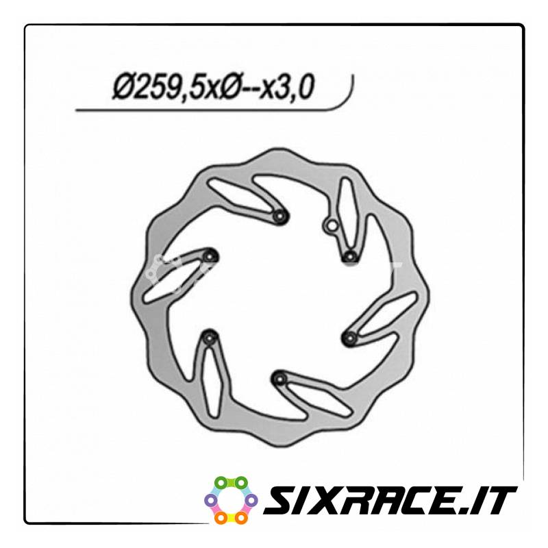 140X-60203 - DISCO FRENO NG 140X Ktm LC4 EGS 600cc 1992-1992 - 