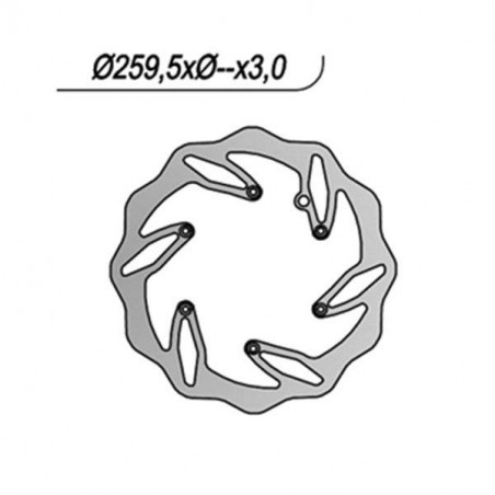 140X-60203 - DISQUE DE FREIN NG 140X Ktm LC4 EGS 600cc 1992-1992 -