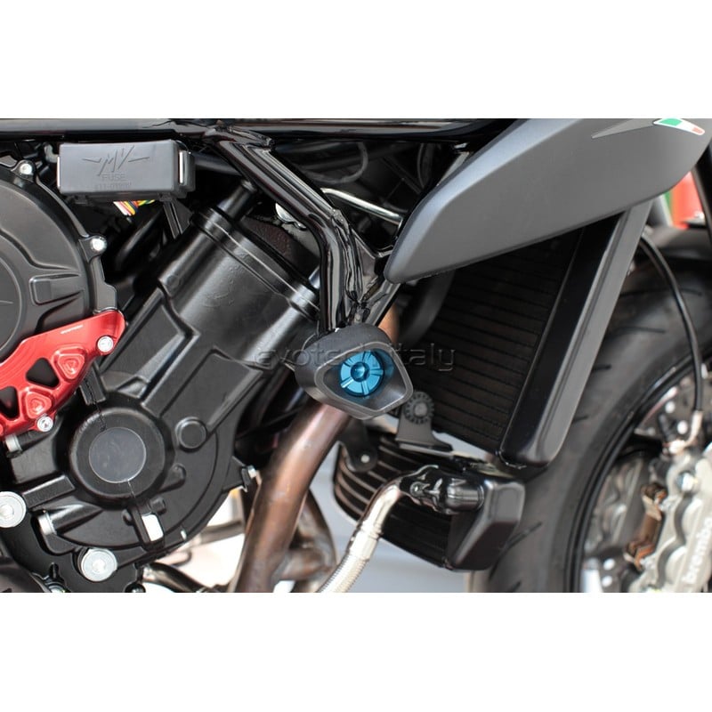 Tamponi paratelaio ammortizzati Euro 4 Mv Agusta Brutale 800/RR 17-25